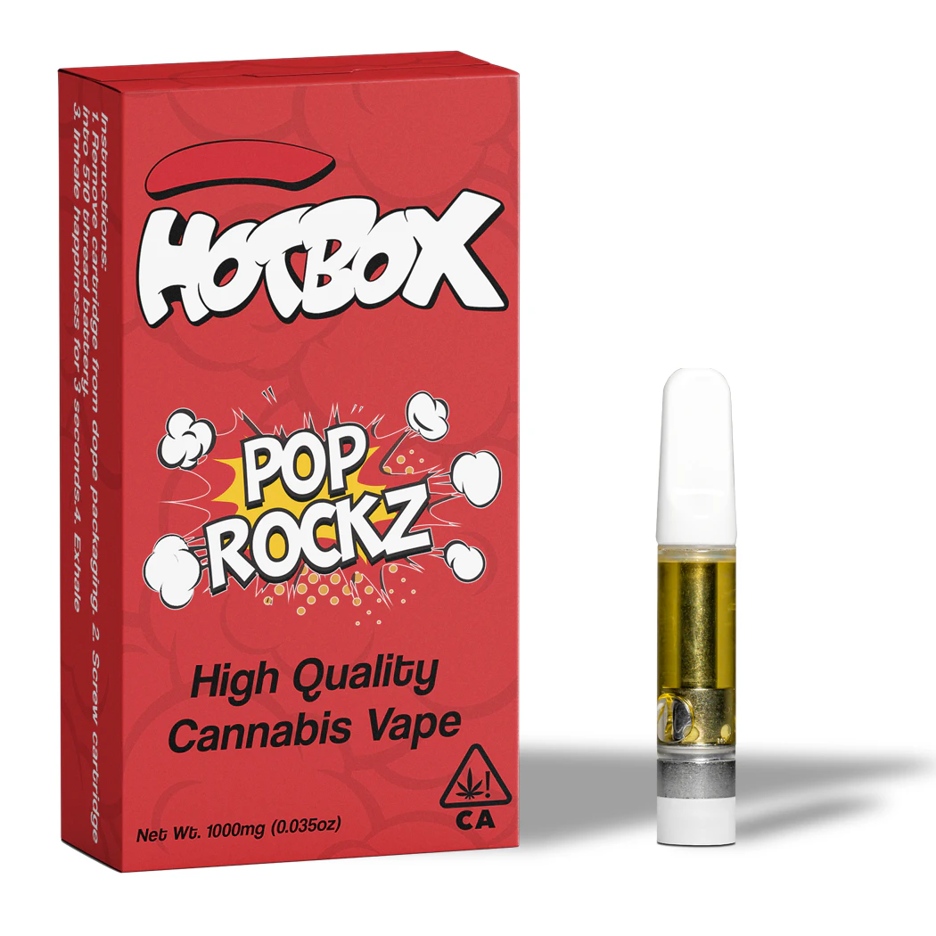 Hotbox - POP ROCKZ INDICA 510 VAPE CARTS (1G)